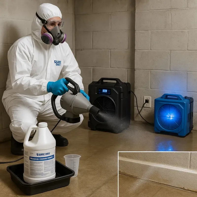 Sanitization and Odor Removal process in Eaton, OH