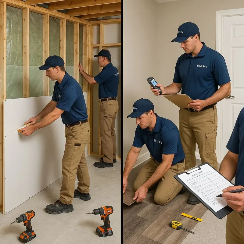 Repairs and Reconstruction process in Eaton, OH